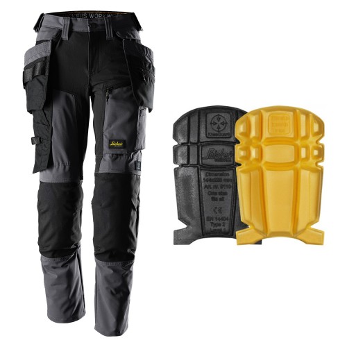 Snickers 6217 AllroundWork Womens Stretch Trousers Holster Pockets Snickers 6217 AllroundWork Womens Stretch Trousers Holster Pockets